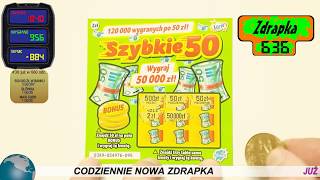 Zdrapka # 636 Szybkie 50