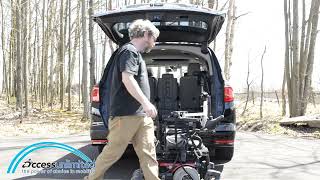 Multi-Lift | Auto-Rotate PIR | Loading a power wheelchair in a Honda Odyssey (2018-Present)