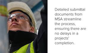 Submittal Process from MSA