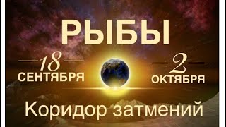 РЫБЫ ♓️ КОРИДОР ЗАТМЕНИЙ 🌒🌖🌝18 сентября-2 октября 2024 года Таро прогноз