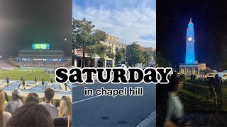 saturday in chapel hill || exploring franklin st. & campus + gameday vs uva