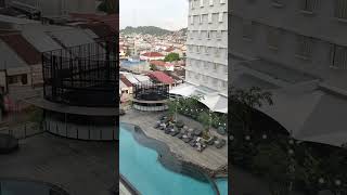 KOTA SAMARINDA DARI HOTEL MERCURE LT. 9 👍🏻👍🏻👍🏻