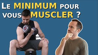 Quelle est la dose MINIMALE pour vous MUSCLER 💪🏻 ?