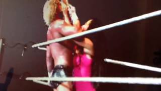 Dolph Ziggler & AJ cake fight part 2 Low quality version