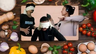 cooking challenging with my brothers//blind, mute and deaf cooking challenge//**went funny**//