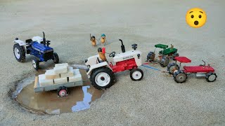 Diy tractor stuck in mud mini science project Part 29 || @TechnicalAvnishh || @YKサッカーの試合