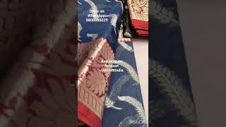 pure cotton banarasi weaved saree#youtubeshorts #shorts #fashion #weddingsaree