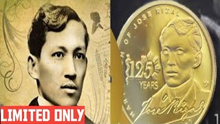 BANGKO SENTRAL NG PILIPINAS BSP '125' COMMEMORATIVE COIN IN HONOR OF JOSE RIZAL'S MARTYRDOM