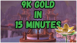 Make 5k gold in 15 minutes (Nerfed on July 29th)