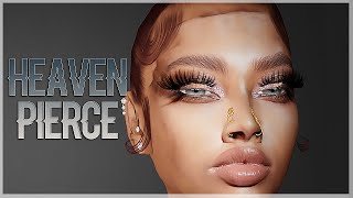 Sim 4 CAS | Sim Download & CC Folder - Heaven Pierce + Facemask💙.