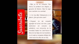 Eclesiastés cap.2 #jehova #dios #eclesiastés #salmo #proverbios #cristianos #jah #evangelio #aleluya