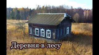 ЗАБРОШЕННЫЕ И ВЫМИРАЮЩИЕ ДЕРЕВНИ. НОЧЁВКА В ЛЕСУ В МОРОЗ. Деревни в глубинке Нижегородской области.