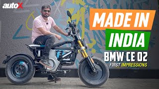 BMW CE 02 First Impressions | Everything You Need To Know | Electric Scooter India 2024 | autox