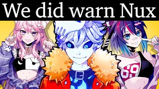 Nux Taku Vshojo Doxxing Deep Dive ft. Projekt Melody Froot Ironmouse and TheGunrun