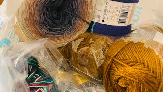 Hobbii Haul 18 | #yarn #crochet #haul #unboxing #hobbii #mysterybag #luckybag