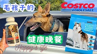 Costco购物分享/毛孩子的健康晚餐/科克兰三文鱼红薯配方狗粮解决了毛孩子的挑食毛病并提供所需营养维持肠道健康#costco#好市多#Kirkland#科克兰品牌#健康狗粮