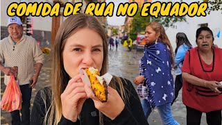 Como são as comidas de rua no Equador | T2 Ep217 #streetfood #equador