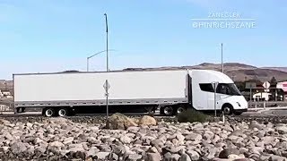 Tesla Semi Stalking Compilation