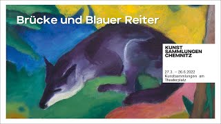 Eröffnung "Brücke und Blauer Reiter" 26.03.2022