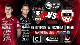 KKF CAFFARO GLOBAL SYSTEM KAZIMIERZA WIELKA VS FUTSAL CLUB SPORT POŁUDNIE ŁAŃCUT - transmisja LIVE