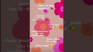 -How to stay healthy 😝 #fyp #viral #blowup #preppy