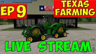 Texas Farming EP 9 | Sandra's Name Reveal, Snowing, Harvesting and LOTS MORE | Let's Play FS22