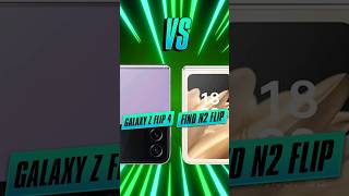 Samsung Galaxy Z Flip 4 vs Find N2 Flip