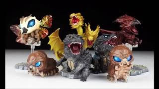 New York Toy Fair 2020 Egg Mon Mini Figures  Godzilla King Of The Monsters 2019 Monster Verse