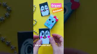 ⭐️ DIY: How to make a MINI-NOTEBOOK ⭐️ Paper crafts / knutselen met papier