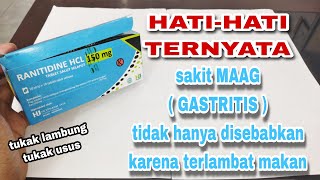 RANITIDINE tablet Mengobati Maag Gerd nyeri ulu hati dan gangguan pencernaan | Gastritis