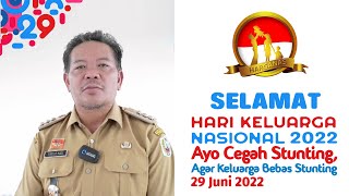 UCAPAN SELAMAT HARGANAS KE - 29 BUPATI SANGGAU TAHUN 2022