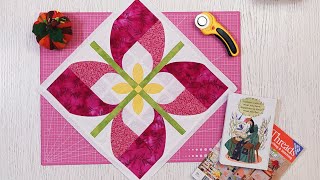 Patchwork tutorial: sewing a very amazing quilt model with very easy technic