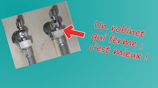 COMMENT REMPLACER UN ROBINET DE MACHINE A LAVER ? (# Plomberie-17)