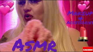 Asmr💄long nails, Whispered 💋Makeup & Accessories haul (Miss A)🥰