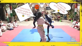 Girls Fight in BMA academy.