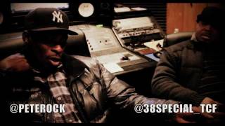 38 Spesh  In "D&D" Studio" With Pete Rock, DJ Premier and DJ Green Lantern