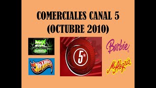 Comerciales De Canal 5 México (XHGC) [Octubre 2010]