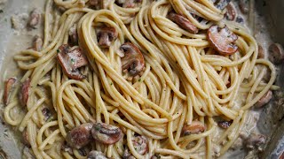 Creamy Mushroom Pasta Recipe