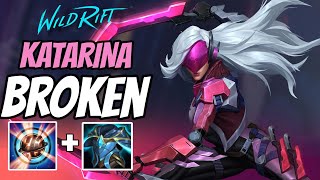 ULTIMATE WILD RIFT KATARINA MID GUIDE GAMEPLAY BUILDS & ASSASSIN STRATEGIES!