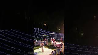 Sofitel Fiji Wedding / Drone Shot Reception Party First Dance