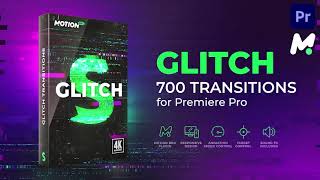 Glitch Transitions For Premiere Pro