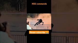 NSG 🥷 COMMANDO 🎯 MOST 🔥 Dangerous Shorts video #nsgcommando #nsg #army #shorts