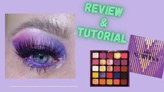 REVIEW & TUTORIAL | abh/norvina cosmetics: pro pigment palette vol. 1 | melissajackson07