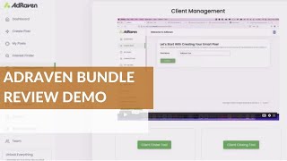 AdRaven Bundle Review Demo