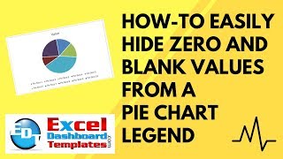 How-to Easily Hide Zero and Blank Values from an Excel Pie Chart Legend