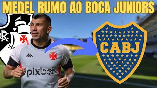 MEDEL PEDE PRA SAIR DO VASCO E TEM TUDO ACERTADO COM BOCA JUNIORS VEJA!!