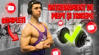 ANTRENAMENT COMPLET DE PIEPT SI TRICEPS OFFSEASON