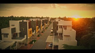 Favourite Homes The Serene Bay Luxury Villas Actual Project Tour, Kazhakkoottam, Trivandrum