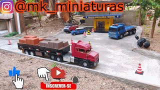 viajando com meu Scania 124 #miniaturasdecaminhão #miniaturas #minis #brinquedos #caminhão