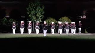 United States Marines Corps Silent drill platoon, juin 2022: fantastic!